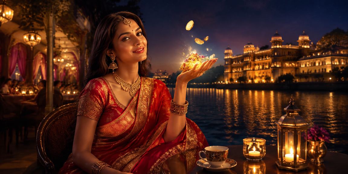 Andar Bahar game on mobile device in Indian home